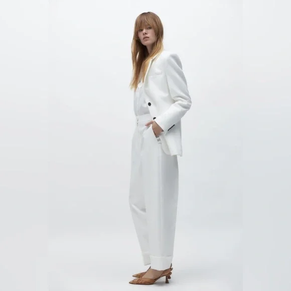 ZARA MESH SLINGBACK HEELS - Picture 2 of 8